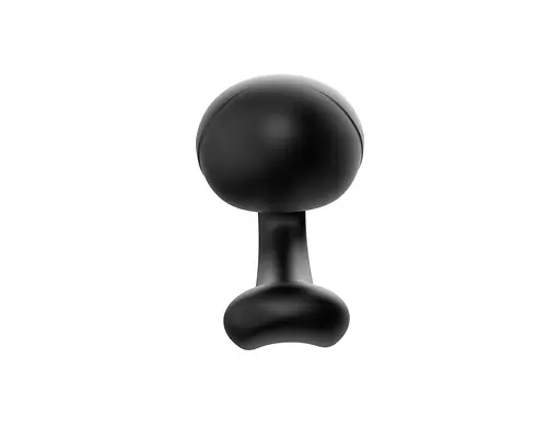 Вібратор Boss Series V-Vibe 9 см чорний - фото 2