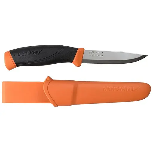 Нож Morakniv Companion Burnt Orange нержавеющая сталь (14073)