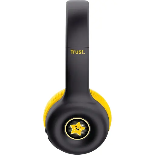 Наушники Trust On-ear Nouna Kids Wireless Mic черные - фото 10