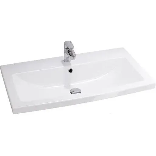 Умивальник Cersanit Como 80 см з отвором меблевий NO Logo Box K32-039 - фото 1