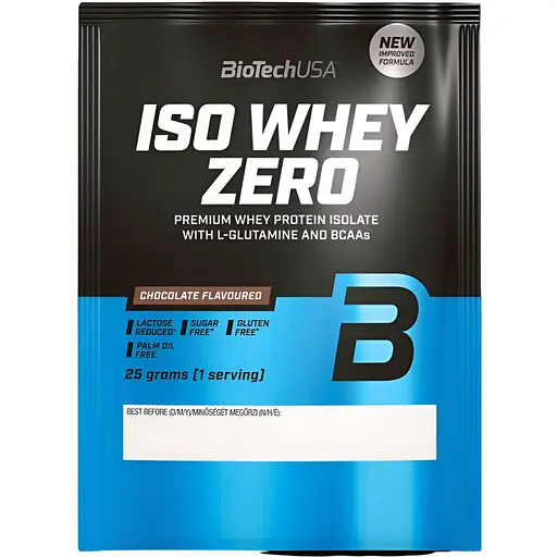 Протеїн BiotechUSA Iso Whey Zero Lactose Free Chocolate 25 г
