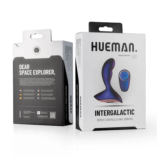 Стимулятор простати Hueman Intergalactic Anal, 12.6 см фіолетовий - фото 11