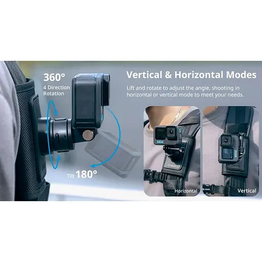 Крепление для экшн-камеры Ulanzi CO62 C064GBB1 (133390) - фото 6