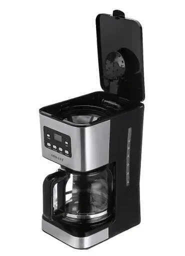 Кофеварка Sokany 121E 950w LCD-дисплей 1,5л - фото 2