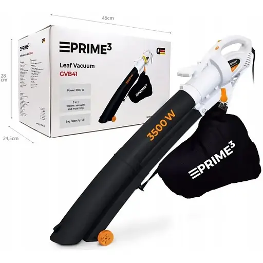 Садовий пилосос Prime3 GVB41 3500 Вт - фото 2