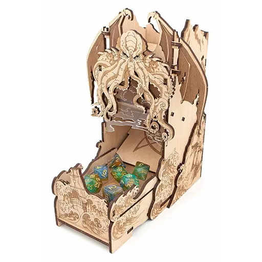Аксесуар Tower Rex Вежа для кубиків Бухта Ктулху Dice Tower Cthulhu's Bay (2185) - фото 1