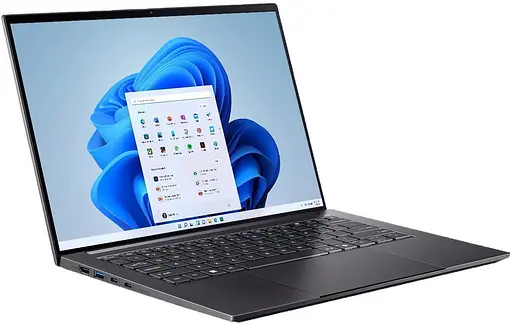 Ноутбук Acer Swift X 14 SFX14-73G 14.5" 2.8K OLED Intel U7-255H 32GB F1TB NVD5060-8 Win11 сірий - фото 4