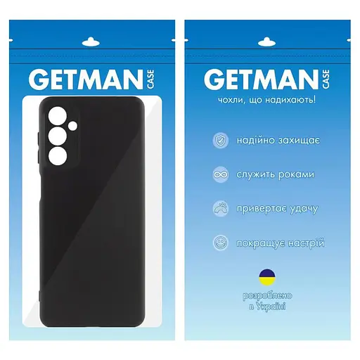 Чехол Getman TPU Liquid Silk Full Camera для Samsung Galaxy A25 5G Черный/Black - фото 5