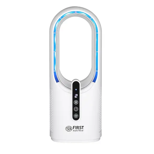 Вентилятор настільний FIRST Austria FA-5552-WI без лопатей, підсвітка - фото 1