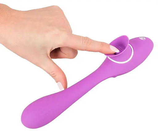 Вібратор You2Toys 2 Function Bendable Vibe 22.3 см фіолетовий - фото 7