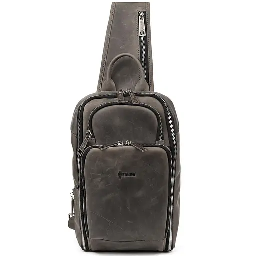Кожаный мужской рюкзак TARWA 34х19х7 см sum0026162 - фото 6
