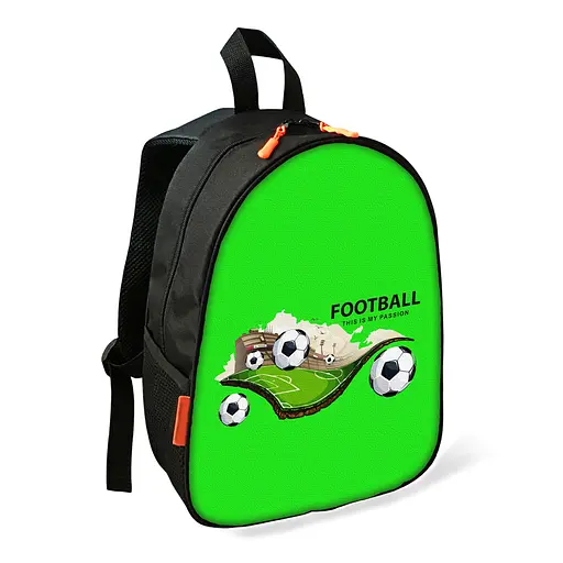 Рюкзак детский Футбол школьный/городской 34х27х13 см для мальчика (02659)