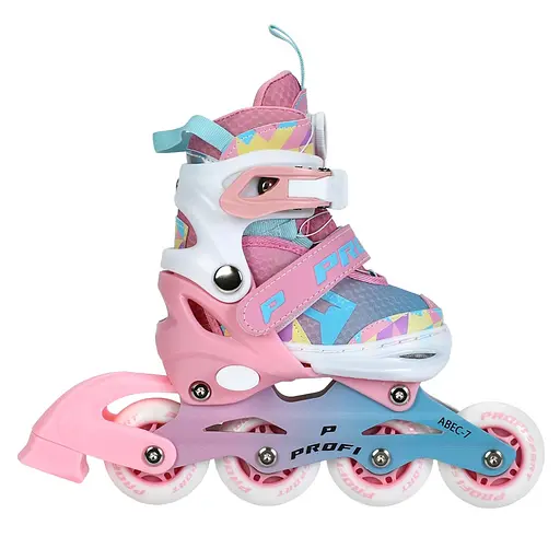 Дитячі розсувні ролики A4156-XS-P, розмір 27-30 - фото 2