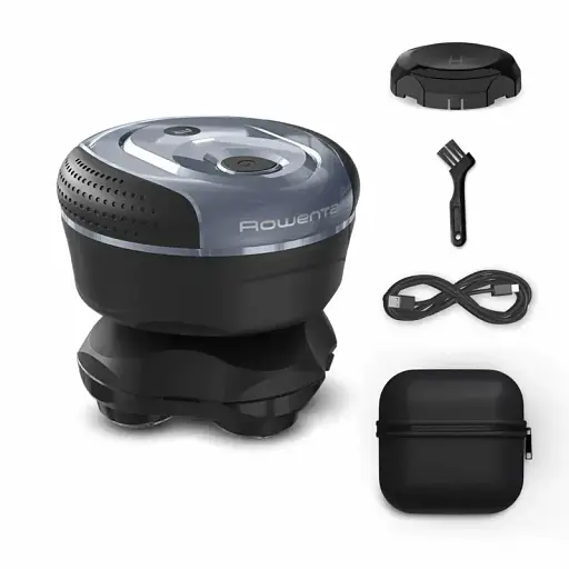 Бритва електрична для голови Rowenta Gentle Bald чорно-синій (TN3110E0) - фото 2