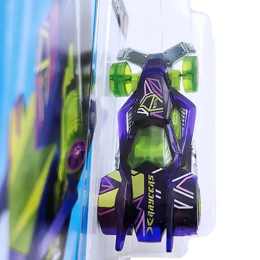 Базовая машинка Hot Wheels X-Raycers RD-06 зелено-фиолетовая (5785) JJH84-N521 - фото 5