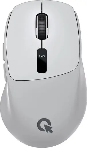 Мышь OfficePro Silent Click Wireless Gray (M398G)