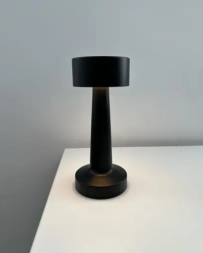 Настільна лампа з акумулятором Goldlux 328014 Simply LED 2700K+4000K+6500K IP20 чорна - фото 3