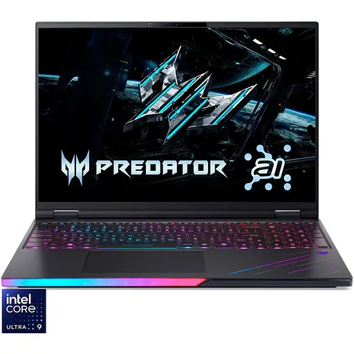 Ноутбук Ігровий Acer Predator Helios 16 AI PH16-73-91HY Ultra 9 275HX la 54GHz,16'',64GB DDR5,2TB,RTX 5090