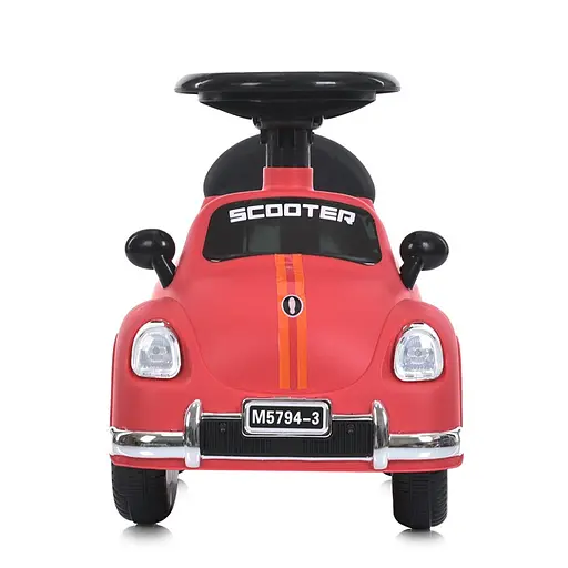 Дитяча каталка-толокар M 5794-3 червоний, без батьківської ручки - фото 4