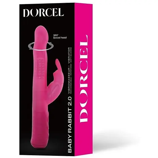 Вибратор-кролик Dorcel Baby Rabbit Magenta 2.0 Магента - фото 7