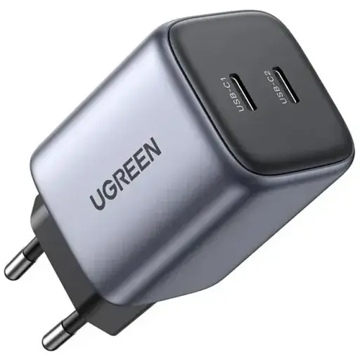 Блок живлення зарядний пристрій Ugreen CD294 Nexode 45 W Charger сірий (90573) - фото 1