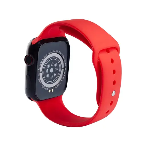 Сенсорные умные женские смарт-часы Smart Watch i7 Pro Max Red (17468) - фото 3