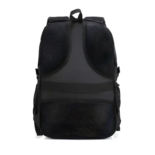 Універсальний міський рюкзак Justpack з ортопедичною спинкою чорний 31 х 48 х 19 см (5773) - фото 5