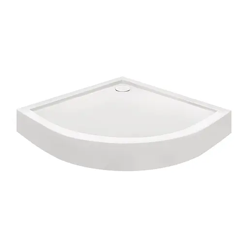 Душевой поддон Qtap Robin 301112 100x100x12 см + сифон Белый - фото 1