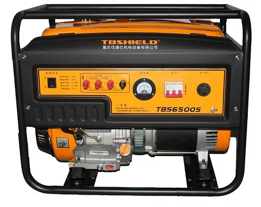 Бензиновий генератор EF Power 5,0/5,5 кВт, однофазний, ручний запуск (TBS6500S) - фото 1