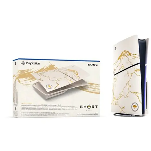 Панелі корпусу консолі Sony PlayStation 5 Slim (Ghost of Yotei Limited Edition) - фото 2