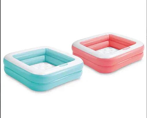 Басейн надувний квадратний, м'яке дно, 57100NP Intex (6941057451008) МІКС - фото 1