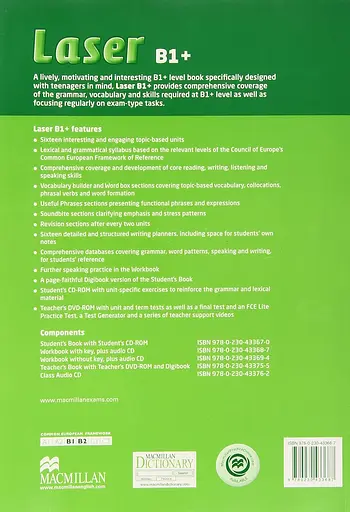 Laser. Workbook B1+ with Key + CD Pack - фото 2