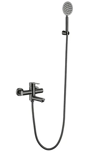 Змішувач для ванни Brinex Pure 006 Graphite BRIPUR006GRP - фото 2