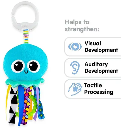 М'яка іграшка-підвіска Lamaze Медузка L27194 - фото 3