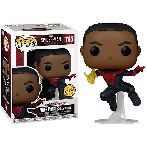 Фігурка Funko Pop Spider Man Miles Morales Games Chase Майлз Моралес Людина Павук 10 см FP SM 765 - фото 1