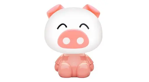 Нічник PIG KDR-603B-PK Zuma Line - фото 1