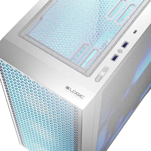 Корпус LogicConcept Dart Pro ARGB Midi White (AT-DART-PRO-ARGB-20) - фото 4