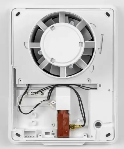 Вентилятор вытяжной бытовой Vents 100 Стайл с термоактуатором Белый - фото 6