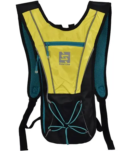 Рюкзак спортивный Semi Line 9 Black/Yellow (3294) (DAS303088) - фото 2