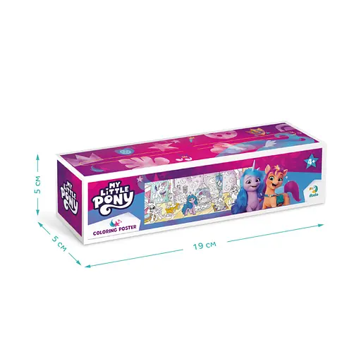 Раскраска детская My Little Pony "Стильные подружки" 200187, 70х16 см - фото 3