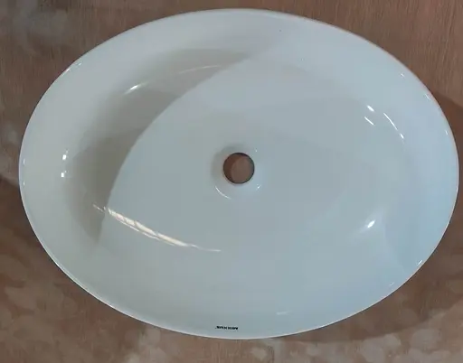 Умивальник накладний Mixxus Premium Ellipse-0102 515x400x130 мм MP6551, Білий - фото 4