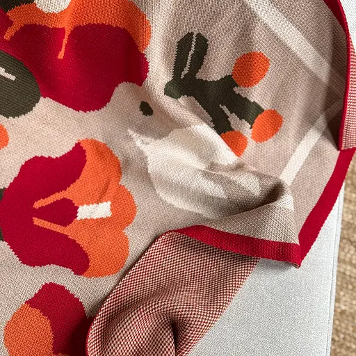 Плед Orner Вічне дерево життя світлий 130 x 170 см - фото 8