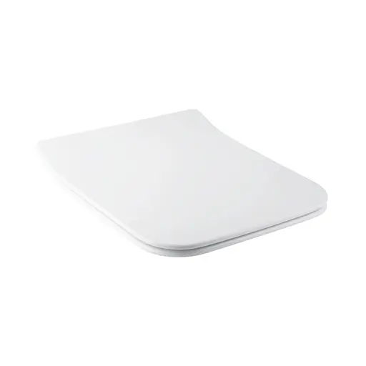 Сиденье для унитаза Qtap (Crow) с микролифтом Slim QT0599SC2170W, Белый - фото 1