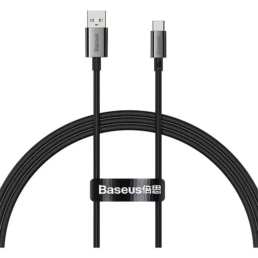 Кабель Baseus Superior Series Fast Charging Data Cable USB to Type-C 100W 1 м Cluster черный
