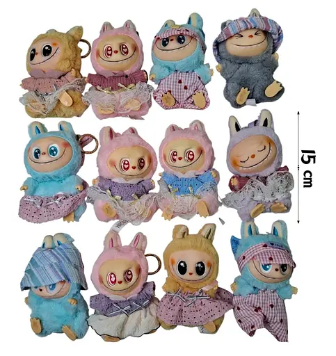 Лялька LABUBU, 15 см, в одязі