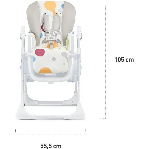 Стільчик для годування Kinderkraft Yummy Grey (KKKYUMMGRY0000) - фото 7