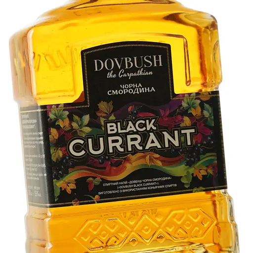 Спиртний напій Довбуш Карпатський Чорна Смородина 30% 0.25 л - фото 6