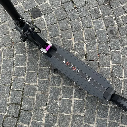 Электросамокат KUGOO S3 Jilong 8.8Ah 450W черный + сумка-чехол - фото 11