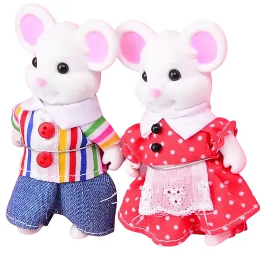 Фигурки Лесные зверьки. Крысы IF238