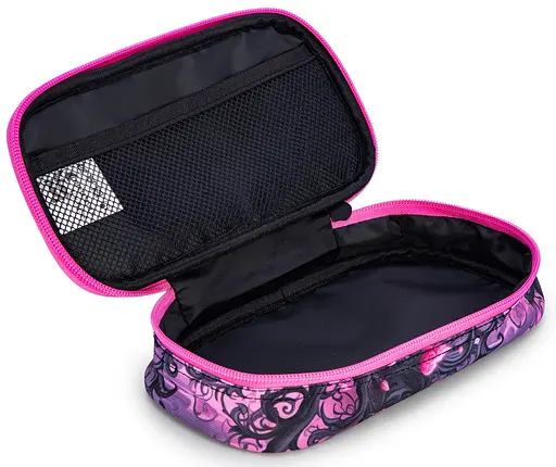 Пенал шкільний для дівчинки з Котиком м'який School Standard (PSS-116) - фото 2